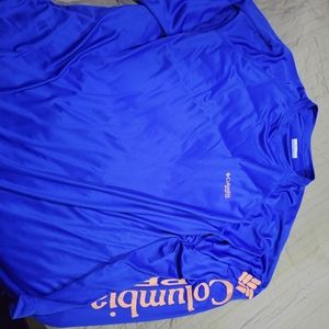 Columbia PFG blue long sleeve XL